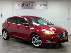 Red Used 2016 Ford Focus Titanium Hatchback | £7,995 (Good price)