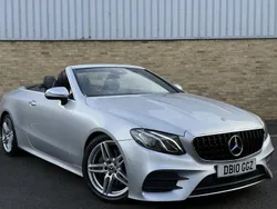 Silver Used 2018 Mercedes E220 AMG Line Premium Cabriolet | £18,990 (Fair price)