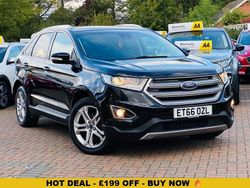 Black Used 2017 Ford Edge Titanium SUV | £8,900 (Good price)
