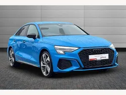 Navarra blue Used 2023 Audi A3 Black Edition Sedan | £28,550 (Expensive)