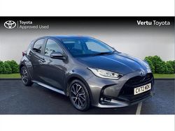 Grey Used 2022 Toyota Yaris Hybrid Design Hatchback | £16,512 (Fair price)