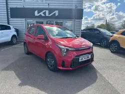 Blaze red New 2024 Kia Picanto 2 Hatchback | £15,250 (A bit pricey)