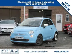Blue Used 2014 Fiat 500 S Hatchback | £5,375 (Fair price)
