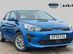 Azure blue Used 2020 Kia Rio 2 Hatchback | £11,495 (Fair price)