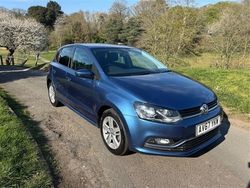 Blue Used 2017 VW Polo Edition Hatchback | £12,495 (Fair price)