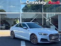 White Used 2019 Audi A5 S-Line Coupe | £19,490 (Fair price)