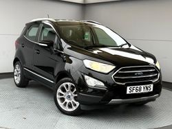 Black Used 2019 Ford Ecosport Titanium SUV | £10,999 (Fair price)