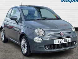 Grey Used 2020 Fiat 500 Lounge Hatchback | £8,450 (Fair price)