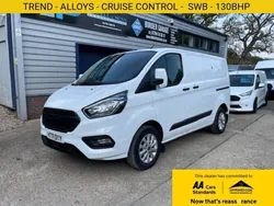 Frozen white (solid paint) Used 2021 Ford Transit Custom Trend | £13,990 (Super price)