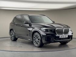 Sapphire black Used 2022 BMW X5 M Sport SUV | £42,400 (Good price)