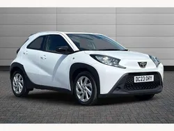 White Used 2023 Toyota Aygo PURE Hatchback | £12,350 (Fair price)