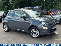Grey Used 2020 Fiat 500C Lounge Cabriolet | £9,495 (A bit pricey)