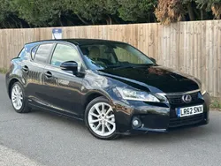 Black Used 2012 Lexus CT200h Hatchback | £6,295 (Fair price)