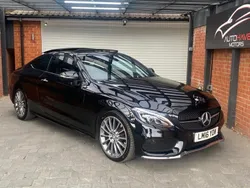 Black Used 2016 Mercedes C200 AMG line Coupe | £16,890 (Fair price)