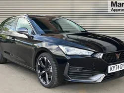 Metallic midnight black Used 2024 Cupra Leon Estate | £23,990 (Fair price)