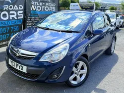 Blue Used 2011 Vauxhall Corsa Hatchback | £2,150 (Fair price)