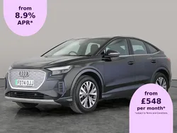 Black Used 2025 Audi Q4 Sportback e-tron Sport SUV | £35,553