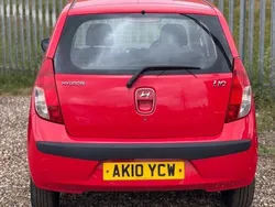 Red Used 2010 Hyundai i10 Classic Hatchback | £1,875 (Good price)