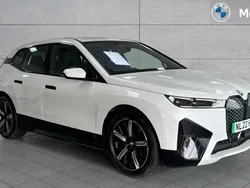 Mineral white Used 2022 BMW iX M Sport SUV | £32,189 (A bit pricey)