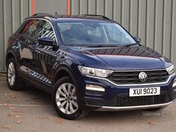 Blue Used 2021 VW T-Roc SE SUV | £16,995 (Fair price)