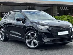 Black Used 2024 Audi Q4 e-tron Black Edition SUV | £31,690 (Good price)