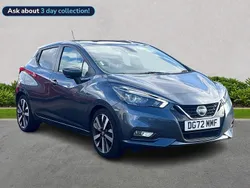 Grey Used 2022 Nissan Micra Tekna Hatchback | £13,495 (Fair price)