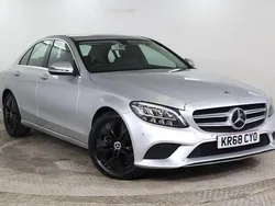 Silver Used 2018 Mercedes C200 Sedan | £12,495 (Good price)