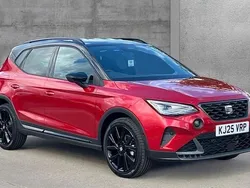 Desire red New 2025 Seat Arona Black Edition SUV | £22,280 (Fair price)