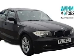Black Used 2009 BMW 116 Hatchback | £2,495
