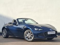 Blue New 2025 Mazda MX5 Exclusive-Line Cabriolet | £26,498 (Good price)