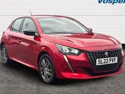 Red Used 2022 Peugeot 208 Active Premium Hatchback | £16,068 (Fair price)
