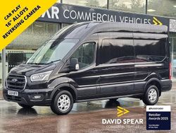 Agate black (metallic paint) Used 2024 Ford Transit Limited | £28,990