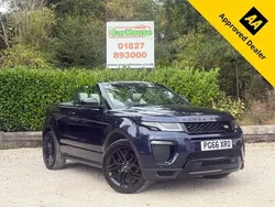 Blue Used 2017 Land Rover Range Rover evoque HSE Dynamic Cabriolet | £11,999 (Good price)