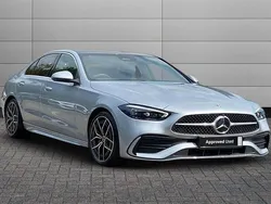 Silver Used 2022 Mercedes C200 AMG Line Premium Plus Sedan | £35,695