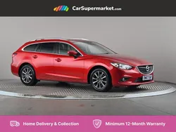 Red Used 2017 Mazda 6 Estate | £10,197 (Fair price)