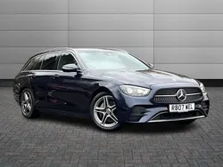 Blue Used 2021 Mercedes E200 AMG line Estate | £29,790