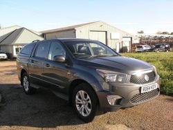 Grey Used 2014 Ssangyong (KGM) Korando Pickup | £6,995 (Fair price)