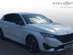 White Used 2023 Peugeot 308 Allure Premium Hatchback | £17,038 (Fair price)