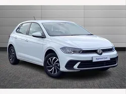 White New 2025 VW Polo Life Hatchback | £21,195 (Good price)