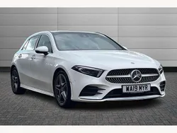Polar white Used 2019 Mercedes A180 AMG Line Premium Plus Hatchback | £19,990 (Expensive)