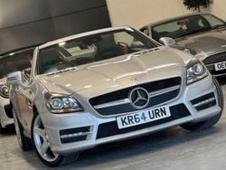 Silver Used 2015 Mercedes SLK250 AMG Cabriolet | £11,829 (Fair price)