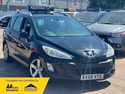 Black Used 2008 Peugeot 308 Sport Estate | £2,475 (Fair price)