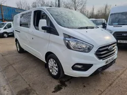 White Used 2021 Ford Transit Custom Limited Van | £14,940 (A bit pricey)