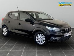 Black Used 2022 Dacia Sandero Comfort Hatchback | £7,495 (Fair price)