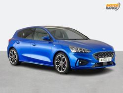 Blue Used 2021 Ford Focus ST-Line X Hatchback | £16,695 (Fair price)