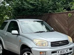 Silver Used 2003 Toyota RAV4 SUV | £3,495 (A bit pricey)