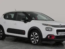 White Used 2018 Citroën C3 PureTech Hatchback | £8,761 (Fair price)