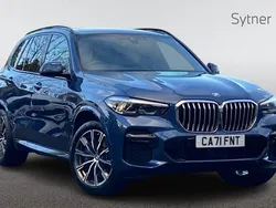 Blue Used 2022 BMW X5 M Sport SUV | £39,500 (Super price)