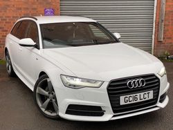White Used 2016 Audi A6 Black Edition Estate | £10,795 (Fair price)