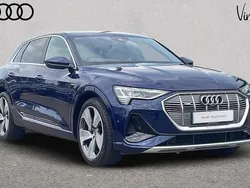 Blue Used 2023 Audi e-tron S-Line SUV | £29,928